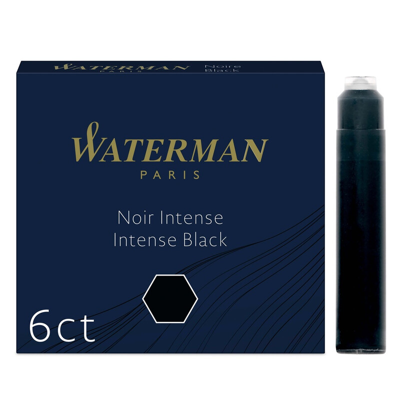 Recharge Waterman S0110940 6 pieces pour stylo plume - vue 1