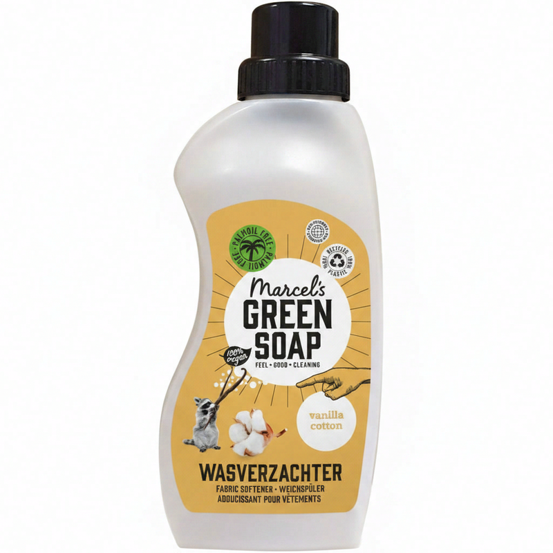 Marcel's GREEN SOAP wasverzachter vanille&katoen 750 ml