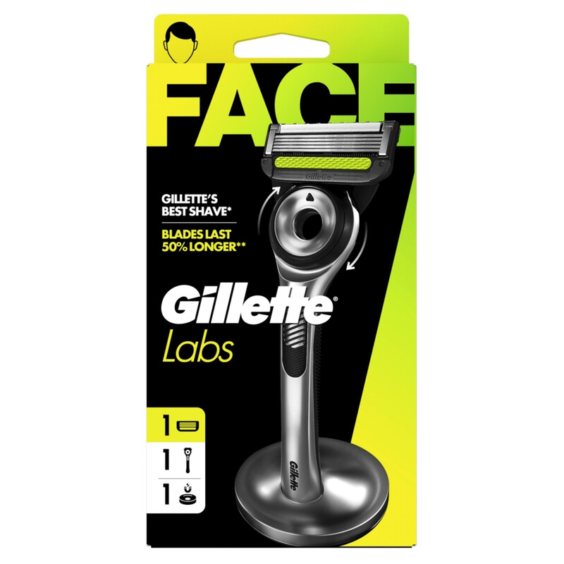 GilletteLabs With Exfoliating Bar Men's Razor