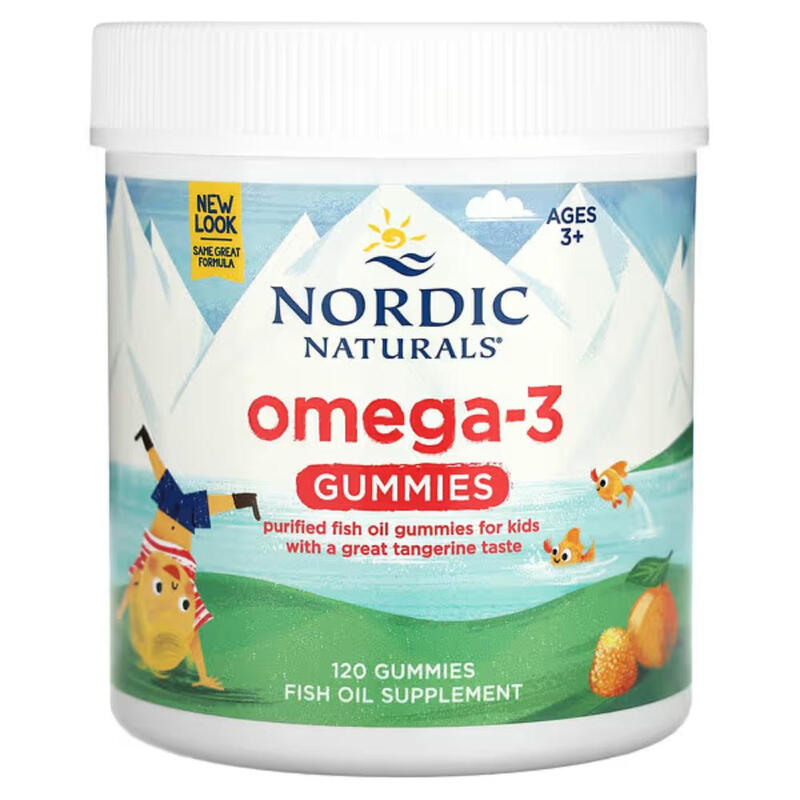Omega 3 Tangerine Treats 82 mg - 120 Gummies