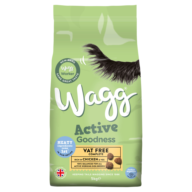 Active Goodness Chicken & Vegetable Dry Dog Food 5kg