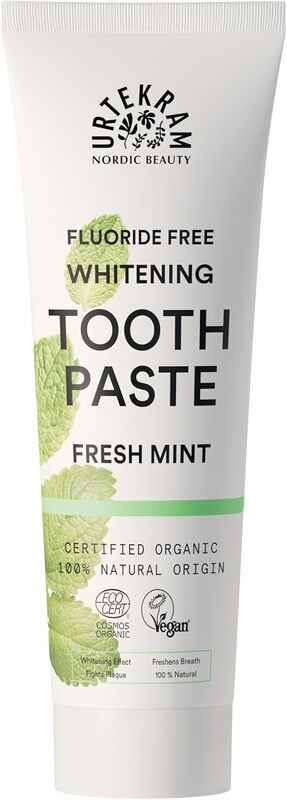 Fresh Mint Fluoride Free Whitening Toothpaste 75 ml