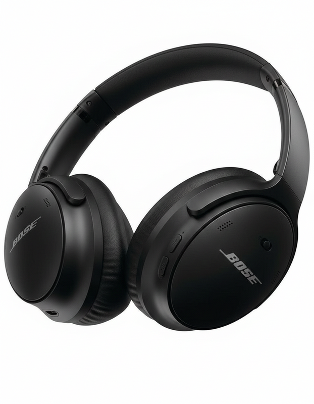 Bose QuietComfort Kopfhörer in Schwarz - Kabellose Noise Cancelling Over-Ear Kopfhörer für optimale Klangqualität