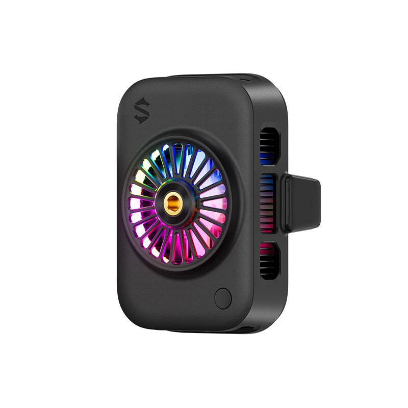 Black Shark live streaming-koeler, koelventilator voor live streaming, compatibel met alle iPhone- en Android-smartphones