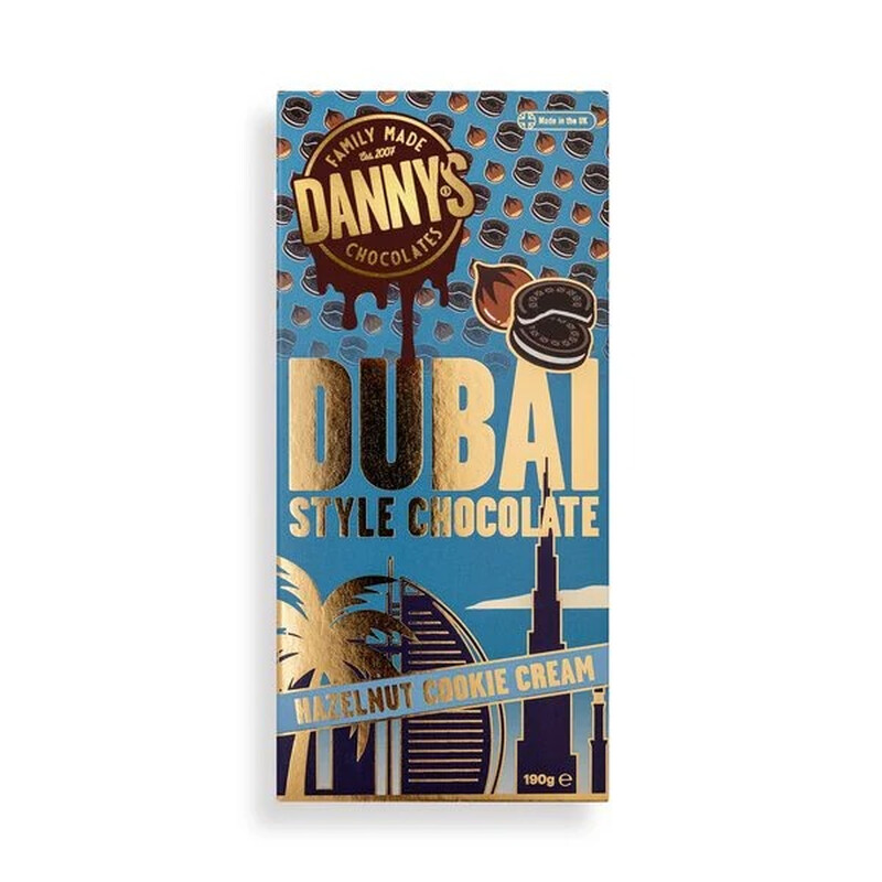 Danny's Dubai Style Chocolate Hazelnut Cookie Cream 190g