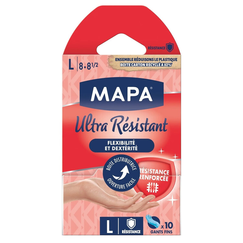 Gant De Ménage Ultra Résistant Taille Mapa Le Lot De 10 Gants