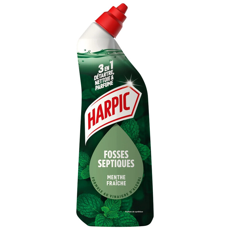 Gel Wc Fosses Septiques Harpic Le Flacon De 750ml