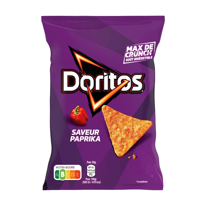 Chips Tortilla Doritos MO3168930173250 – Goût Nacho Cheese, 250g - vue 3