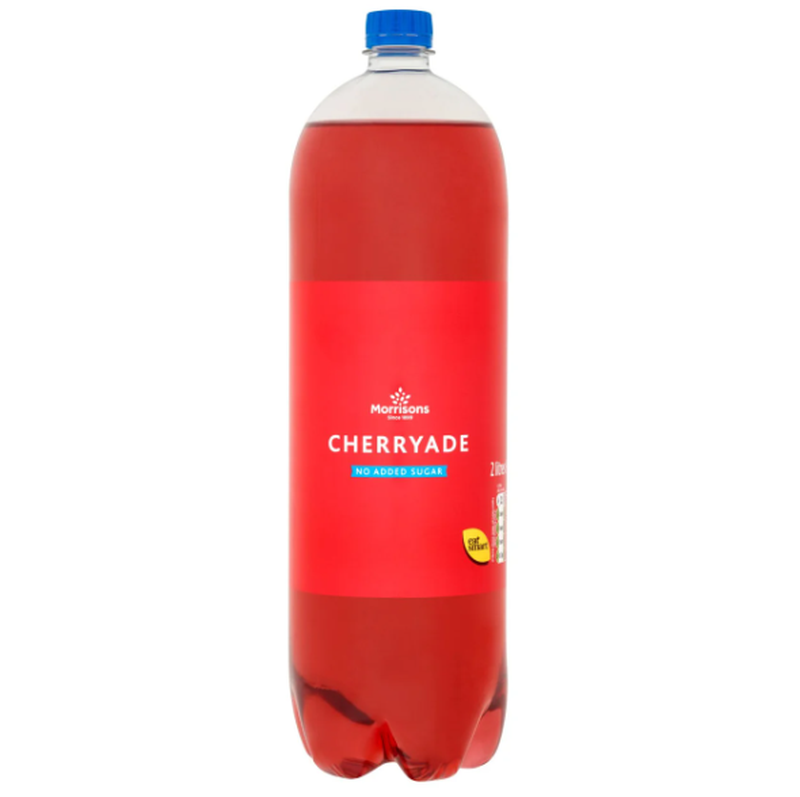 Morrisons Red/Black No Added Sugar Cherryade 2 L