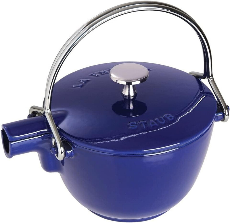 STAUB Classic theepot rond 1,15 l donkerblauw