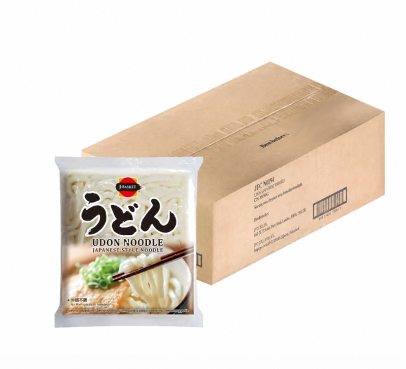 J-BASKET Japanese Style Udon Noodles 30 Pack (200g Each)