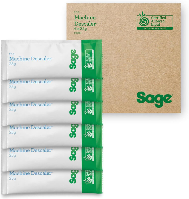 Sage Entkalker für Sage Kaffeemaschinen und Wasserkocher – 6er-Pack