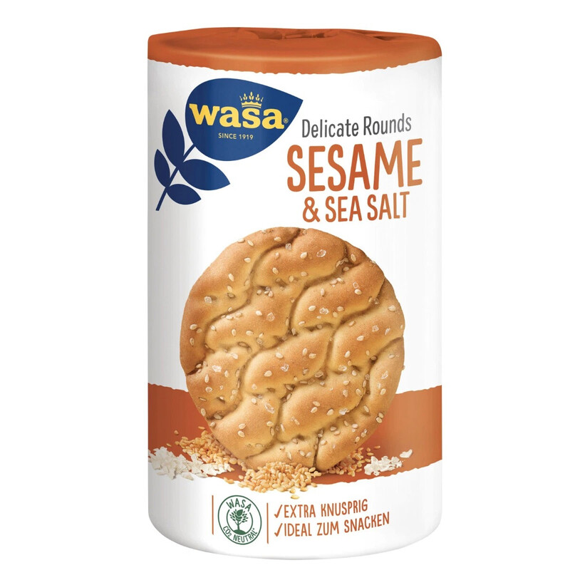 Wasa Tasty Rounds Sesam & Meersalz 235 g
