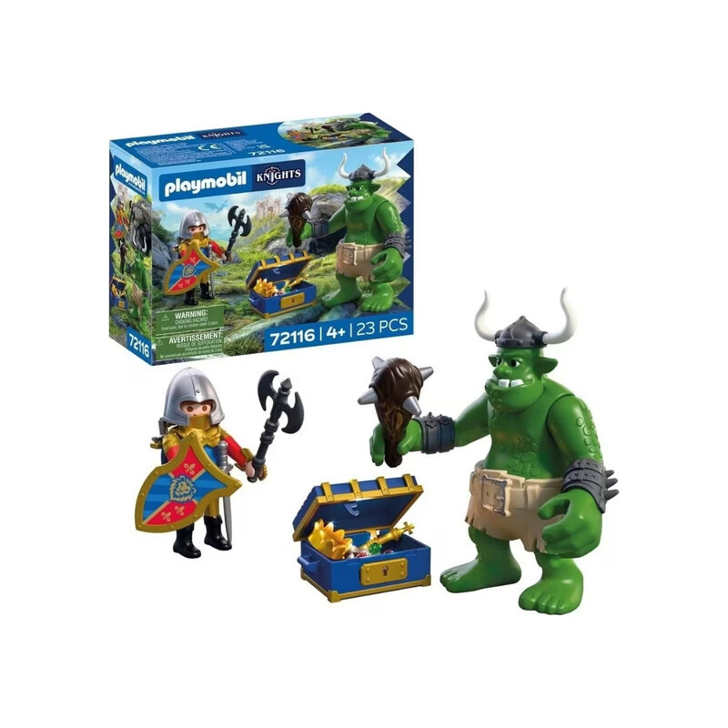 Knights 72116 Troll with Treasure