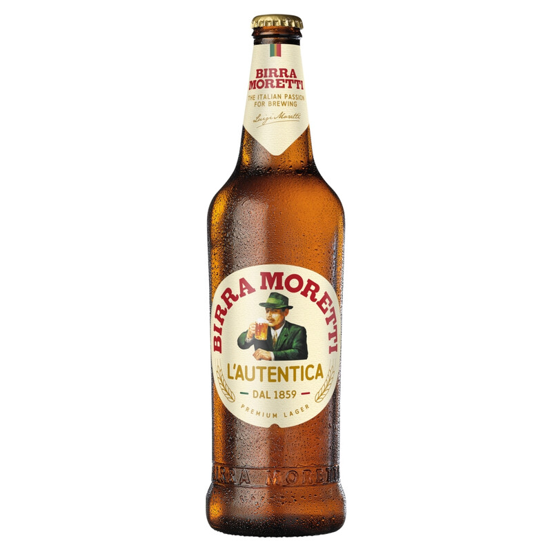 Birra Moretti Lager Beer Bottle 660Ml