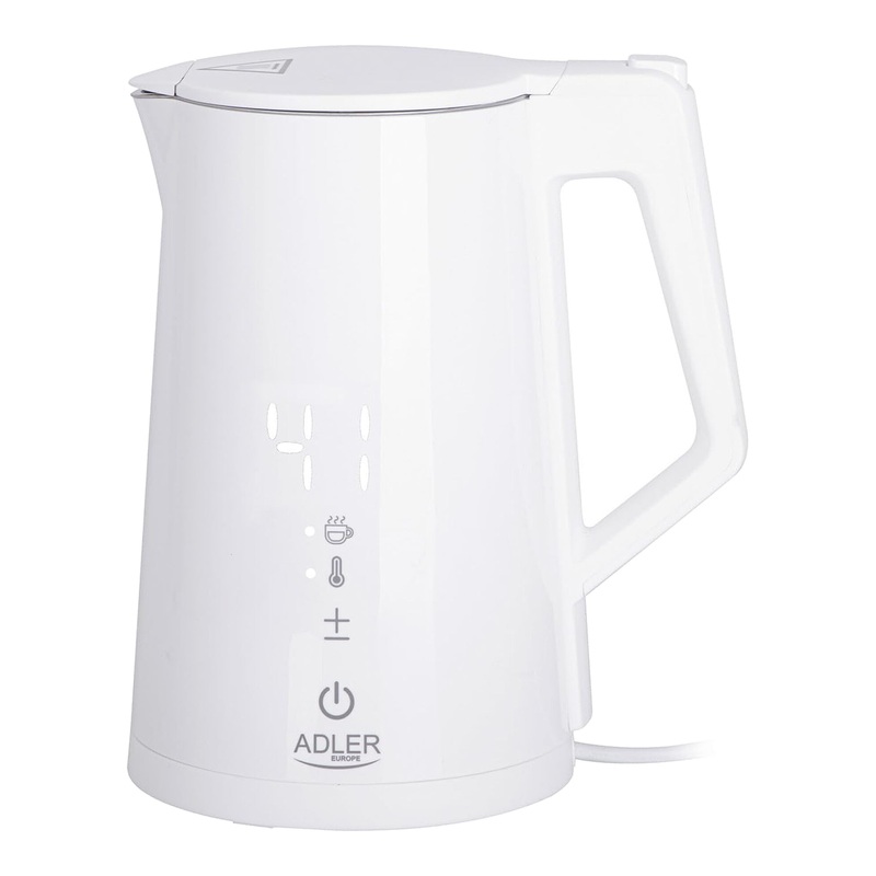 ADLER AD 1345 W Wasserkocher 1.7 Liter 1 Stück Weiß