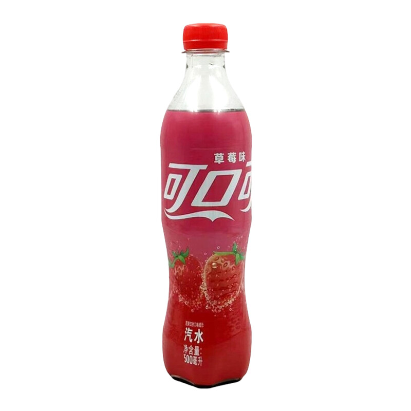 Coca-Cola Light 【Cooling】【Hydration】Coke Cola Drink - Strawberry Flavour 500Ml
