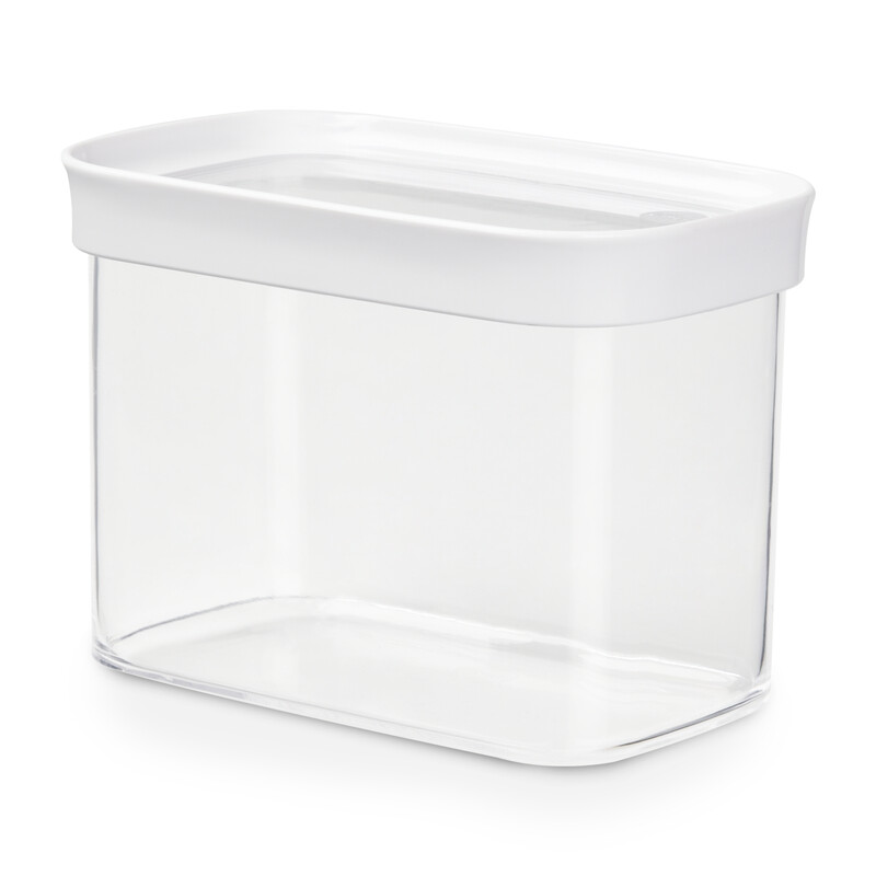 EMSA Optima Rechteckig Container 1 l Transparent, Weiß 1 Stück(e)