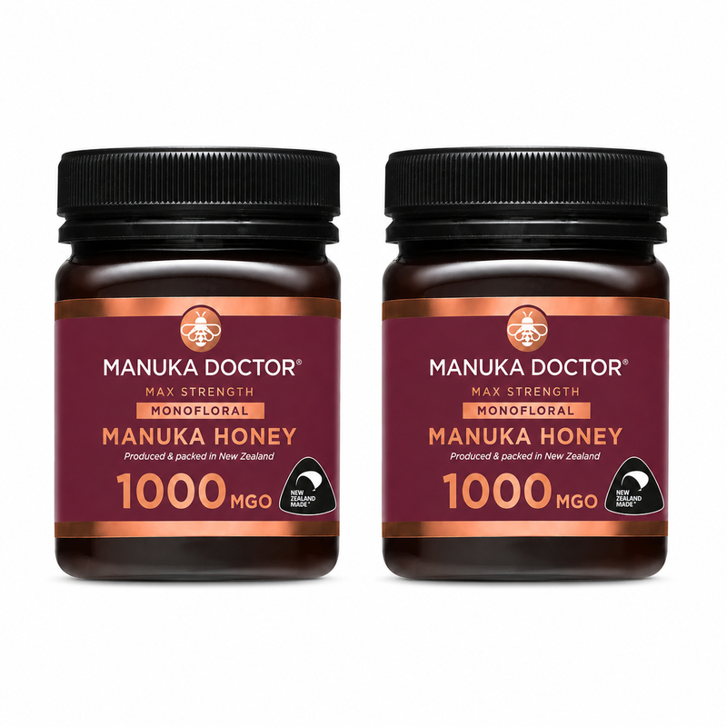 Manuka Doctor MGO 1000 Manuka Honing 2-Pack
