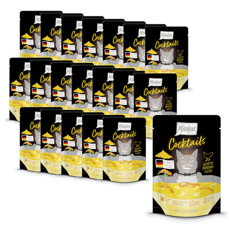 MjAMjAM - Cocktails - Gezupftes Hühnchenfleisch 20 × 40 g