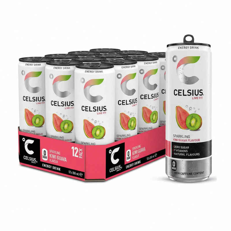CELSIUS Kiwi Guava 12x355ml