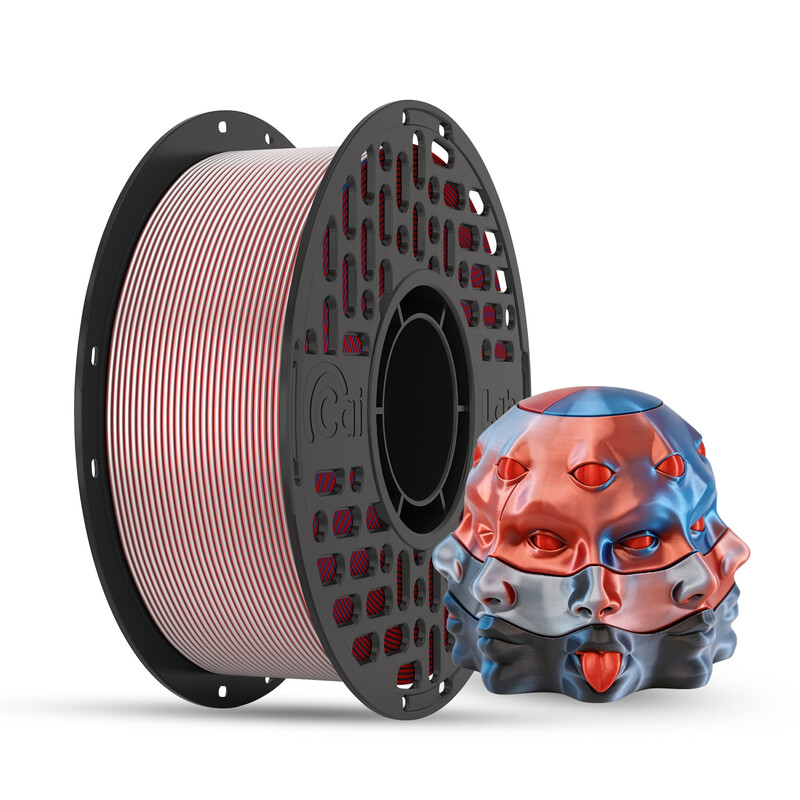 CAILAB 3D Printer Filament PLA Silk Quad Color - Steampunk