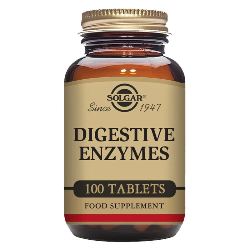 Solgar Digestive Enzymes Digestive Support - 100 Tablets