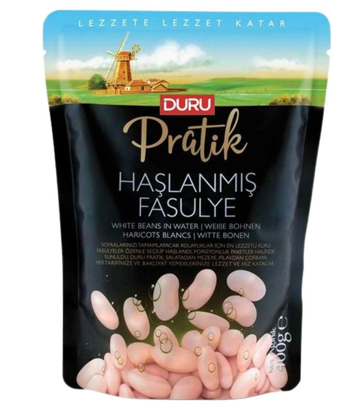 Duru Pratik Haricots blancs cuits 400 g