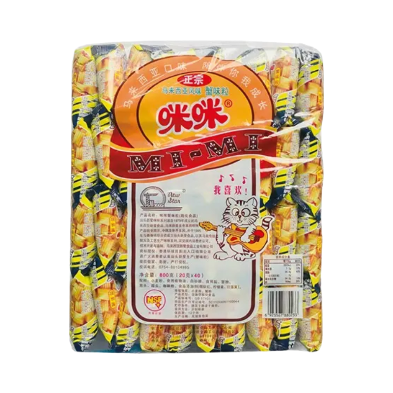 Mi Mi Krabben-Geschmack-Stückchen 40x20g