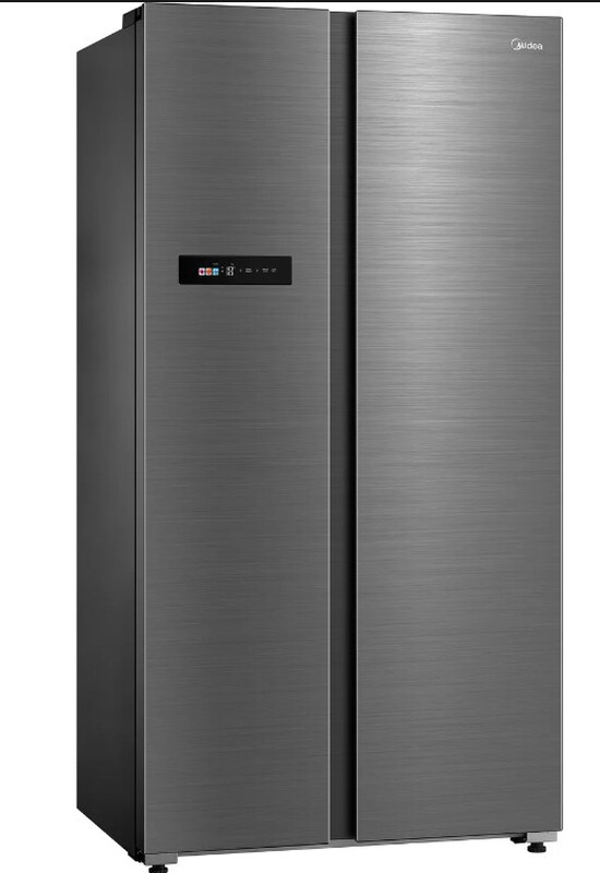 Midea Mdrs791mic46 592L American Fridge Freezer - Stainless Steel - C Rated