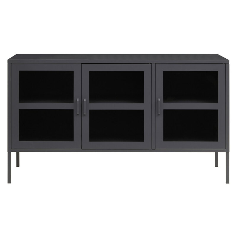 Sideboard Acier Metal Grey