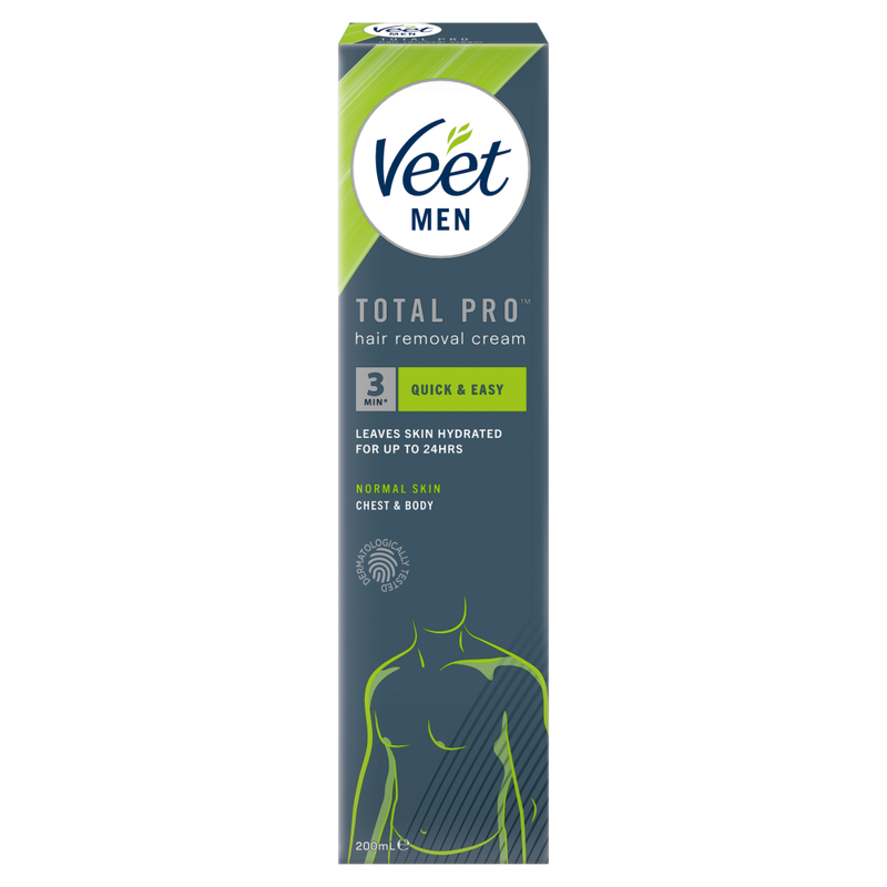 Veet Men Hair Removal Cream Chest & Body Normal Skin 200Ml