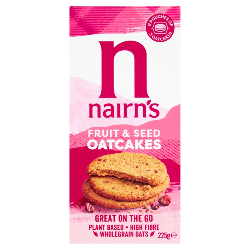 Fruit & Seed Oatcakes 225g