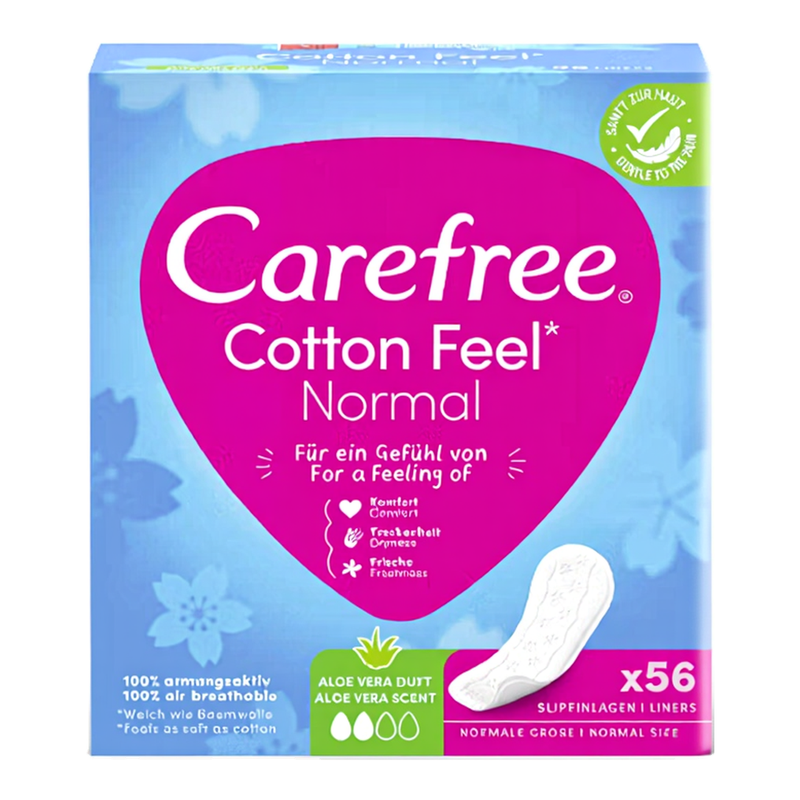Carefree Slipeinlagen Aloe Vera 56 St