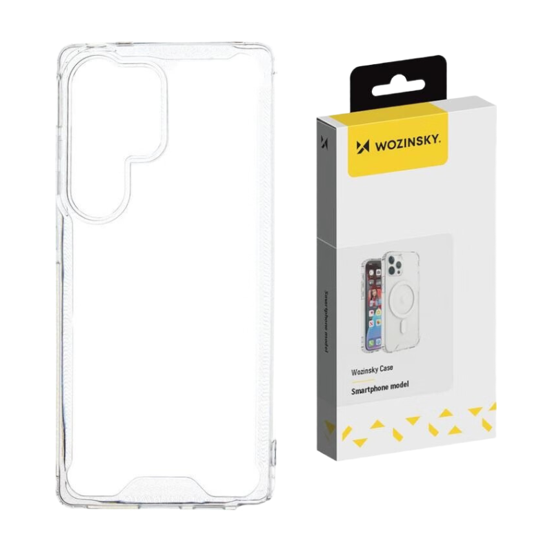Wozinsky Klarsicht-Schutzhülle mit verstärkten Ecken für Samsung Galaxy S25 Transparent