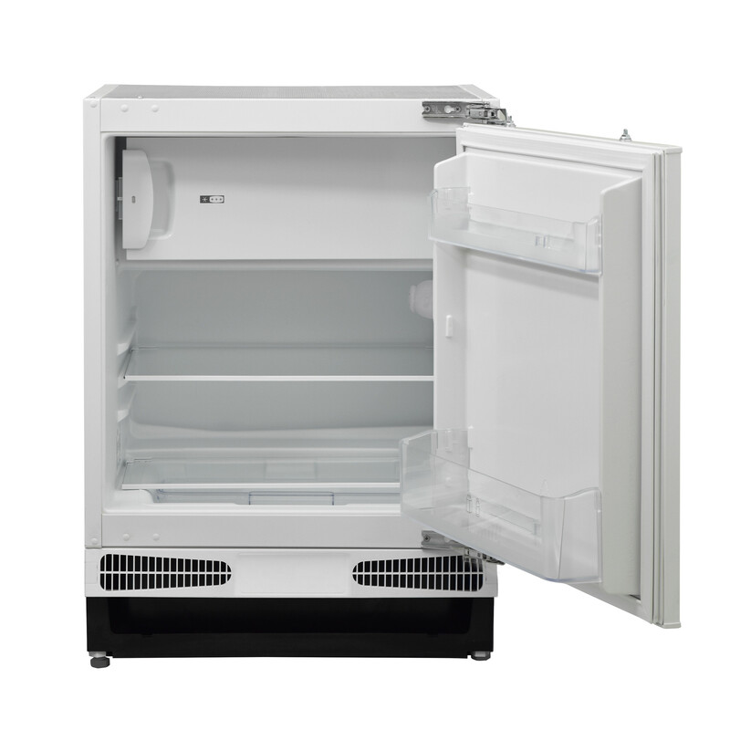 [Free Install] Haden HUR115L Integrated Built-Under Fridge with Icebox 115L - White -