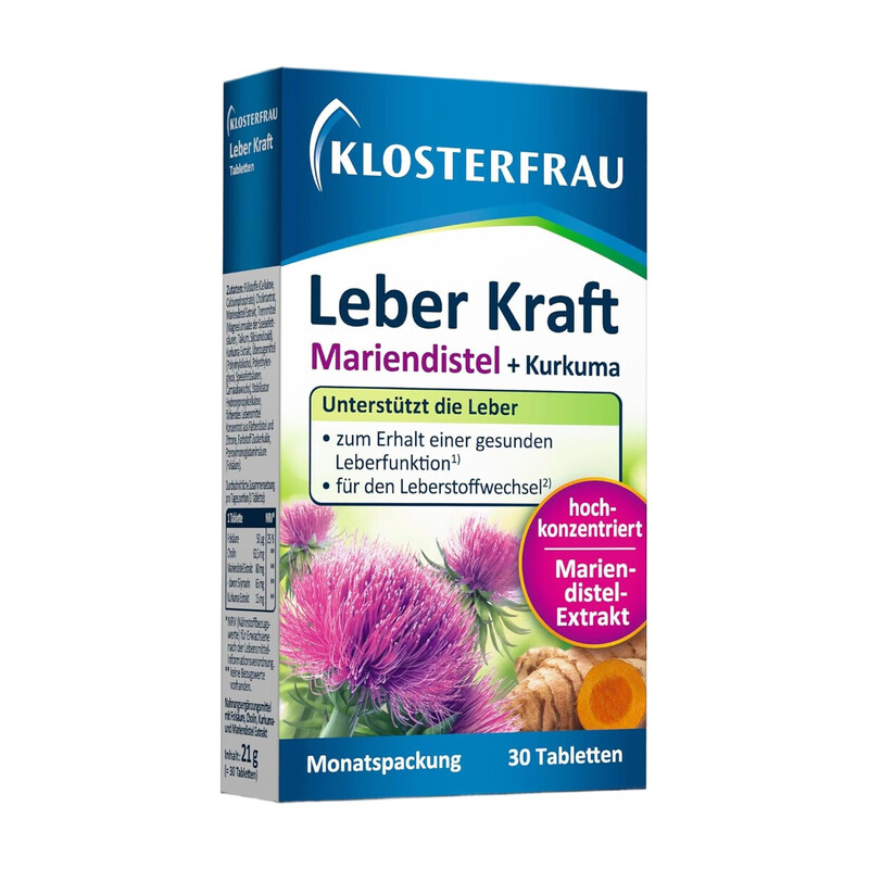 Klosterfrau Leber Kraft 30 Stück