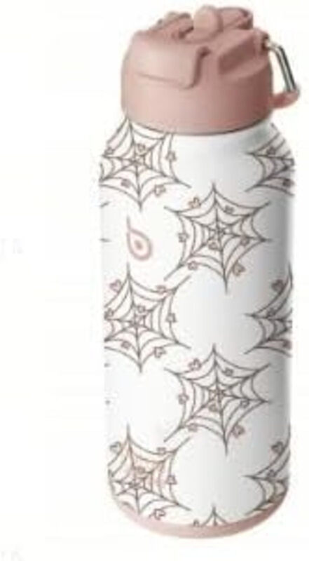 32oz Insulated Water Bottle Stainless Steel Sport Water Bottle with Straw Dual-use Li