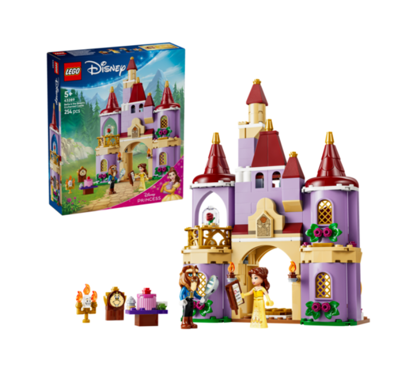 LEGO Disney Princess 43289 Het betoverde kasteel van Belle en het Beest