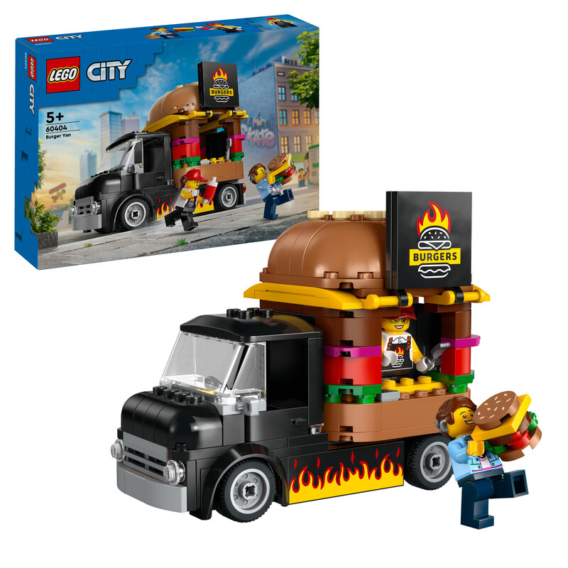 Lego 60404 City Fahrzeuge Burger-Truck
