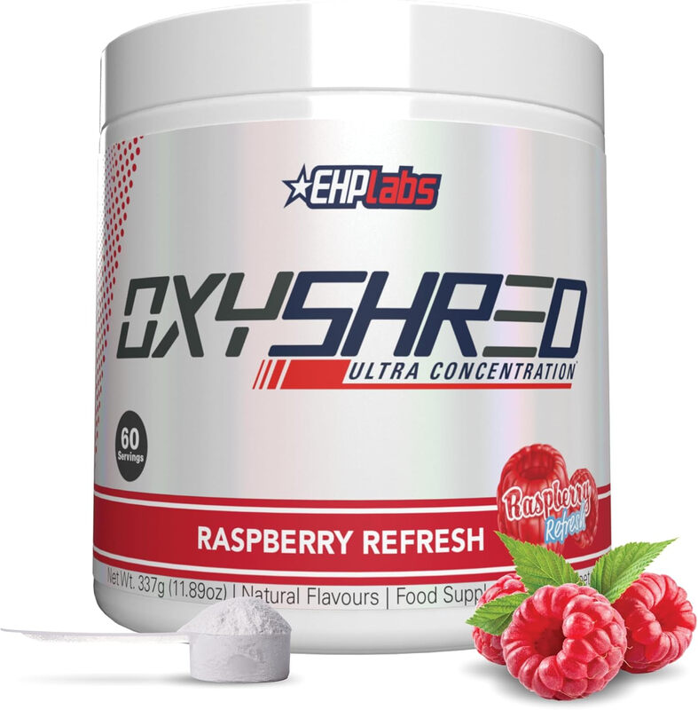 Thermogenic Powder Raspberry Refresh Flavour OxyShred - 60 Servings