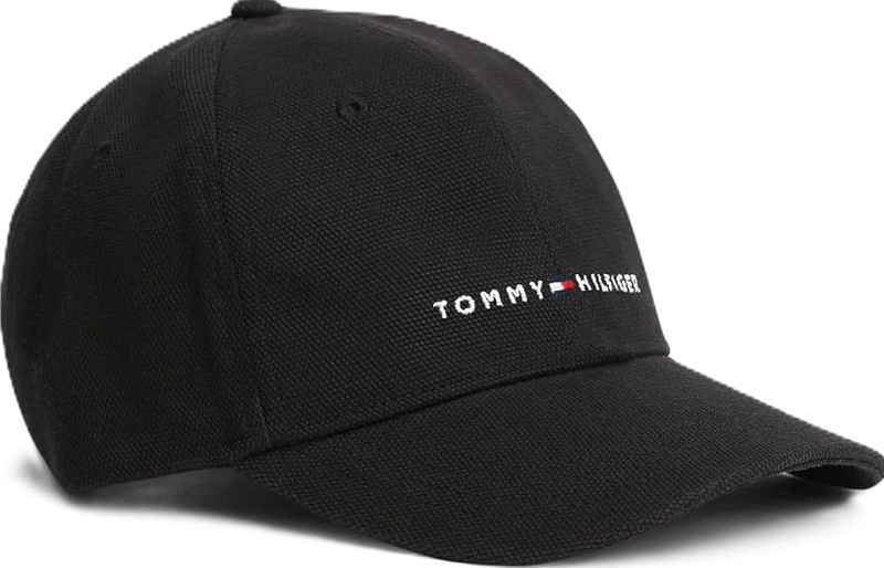 Tommy Hilfiger Accessories Six-Panel Baseball Cap - Black