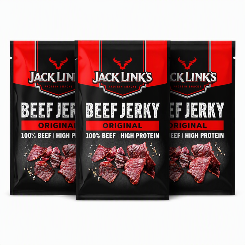 Vorteilspack 3 x Jack Link's Beef Jerky Original 25 g