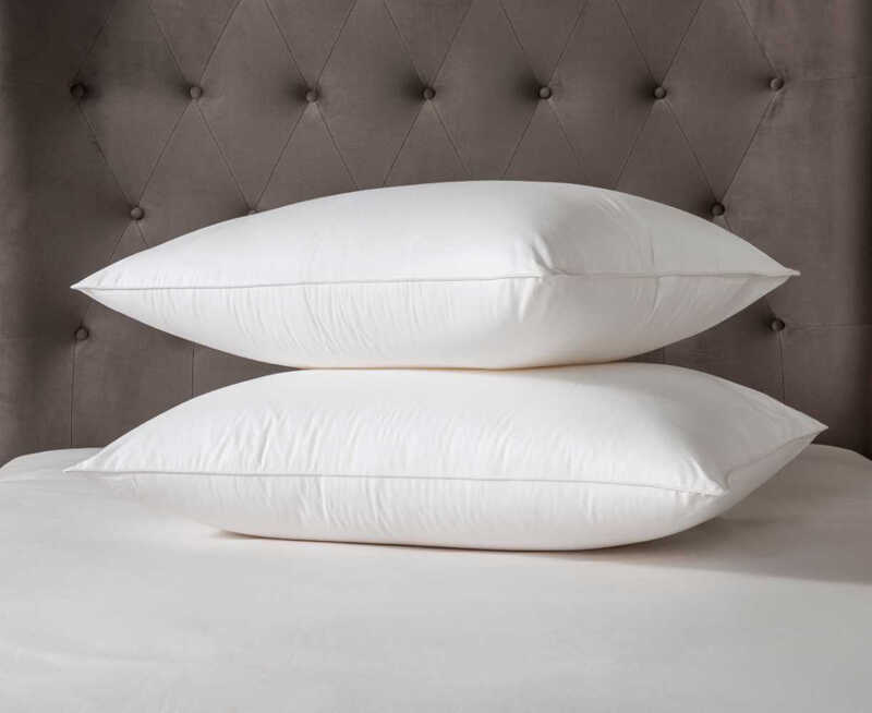 Pillow Hotel At Home Feels Like Down Piped Edge Cotton Firm