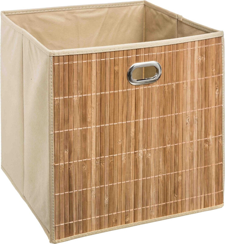 5five Bamboe Opbergmand - 31 cm, Beige