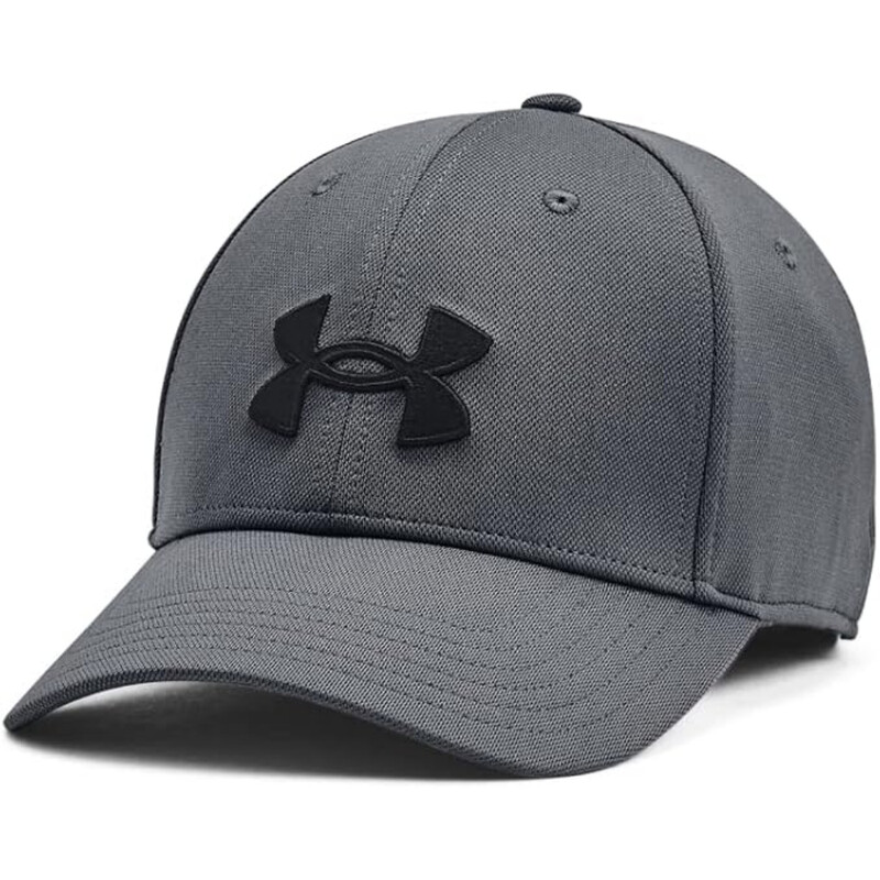 Under Armour Men's Gray Blitzing Low Adjustable Cap - Pitch