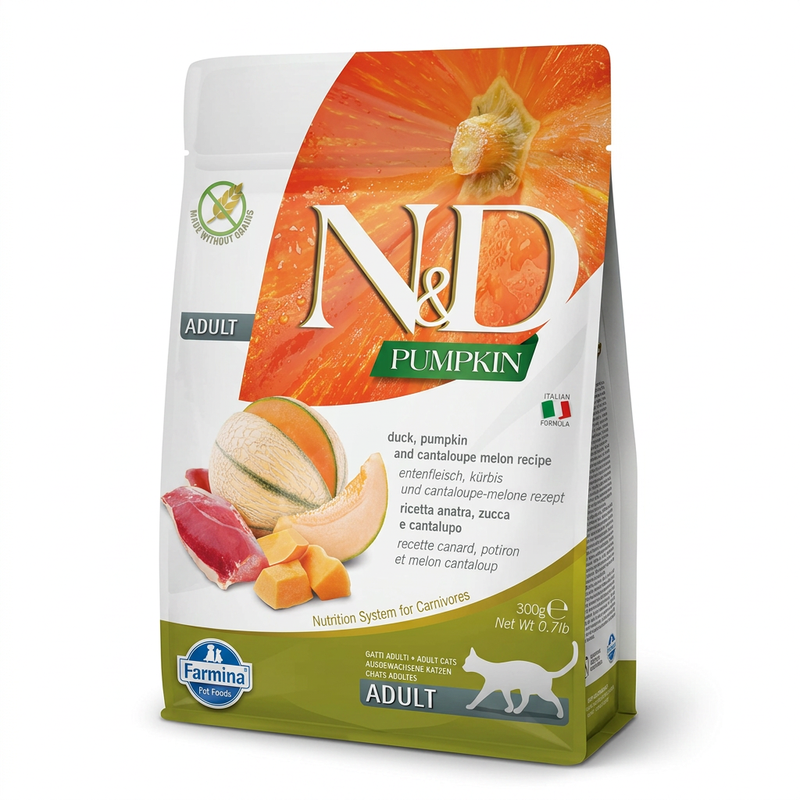 Farmina N&D Kürbis Katzenfutter Ente 300 g