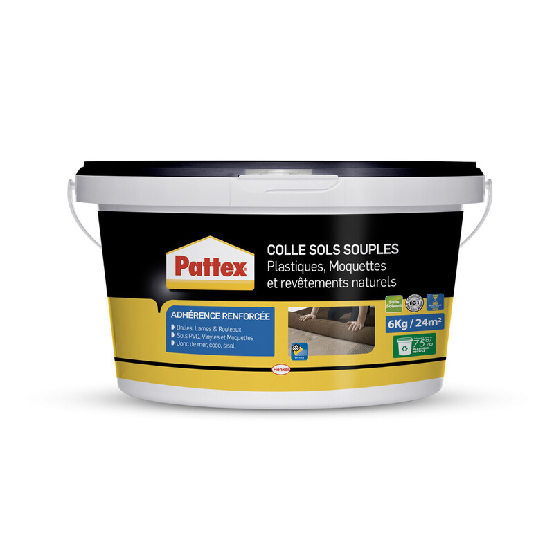Pattex Colle Sols Plastiques Et Moquette 6Kg - vue 2
