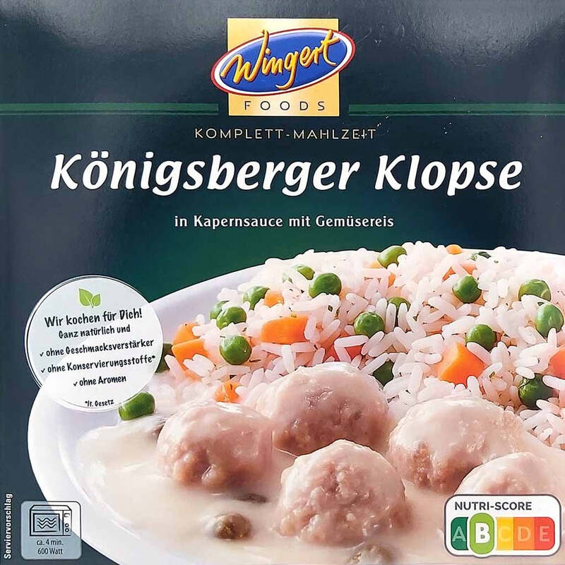 Wingert Foods Königsberger Klopse 400