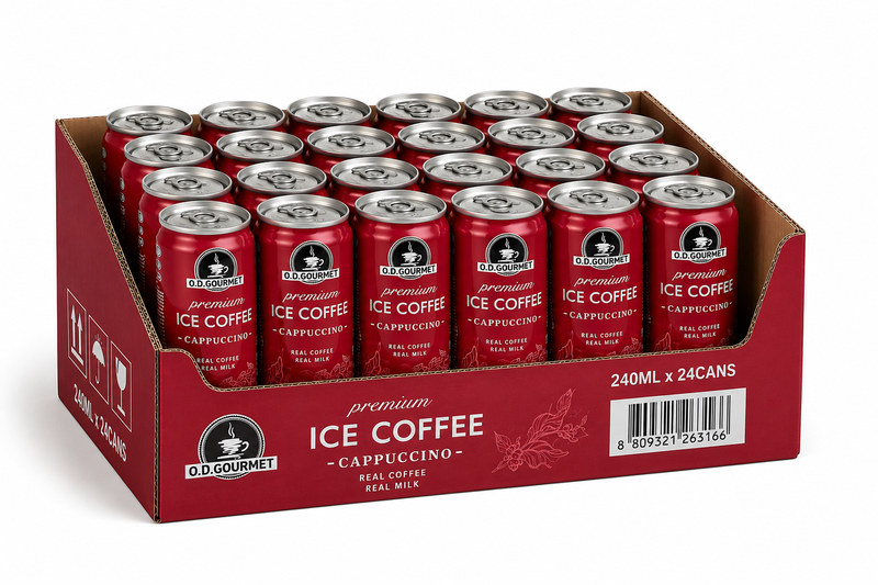 OD Gourmet IJskoffie Cappuccino 24 x 240 ml